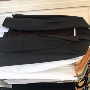 Grey wool blazer from The Row